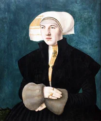 Porträt der Katharina von Holzhausen geb. Breder von Hohenstein